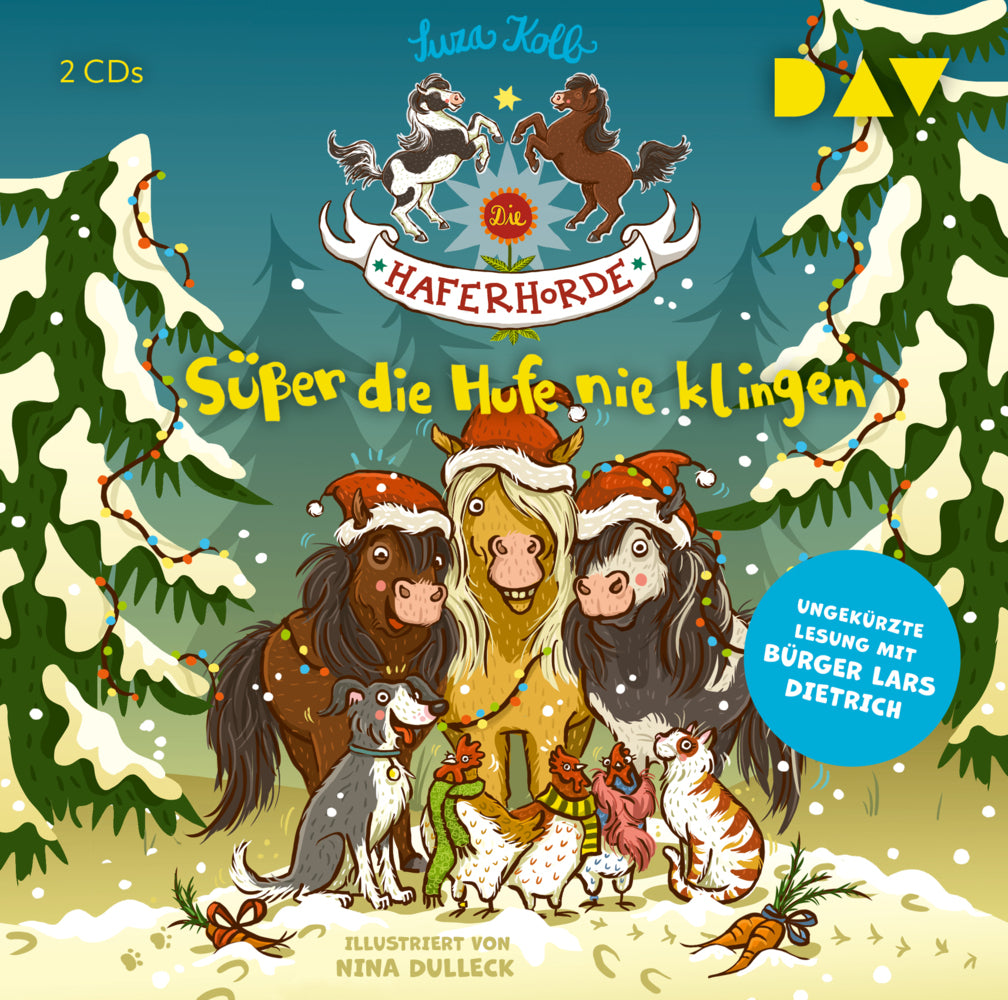 Die Haferhorde - Süßer die Hufe nie klingen, 2 Audio-CDs (Suza Kolb)