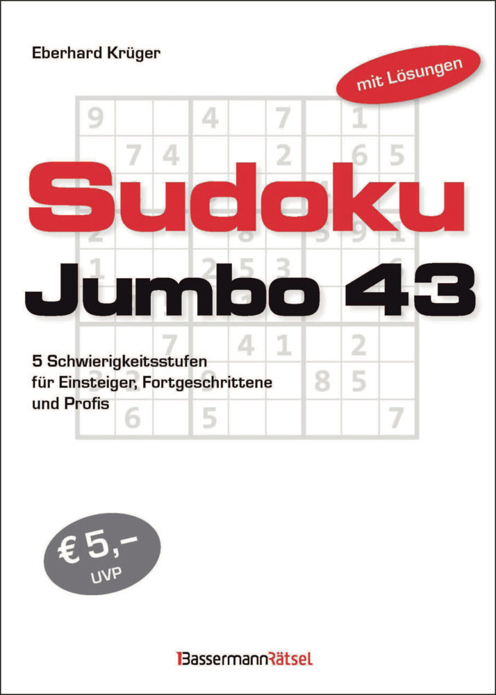 Sudokujumbo 43 (Eberhard Krüger)