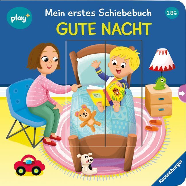 Play+ Mein erstes Schiebebuch Gute Nacht - ab 18 Monate (Maria Höck)
