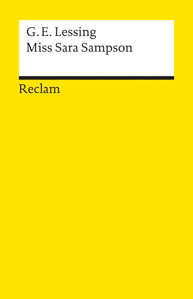 Miß Sara Sampson (Gotthold Ephraim Lessing)
