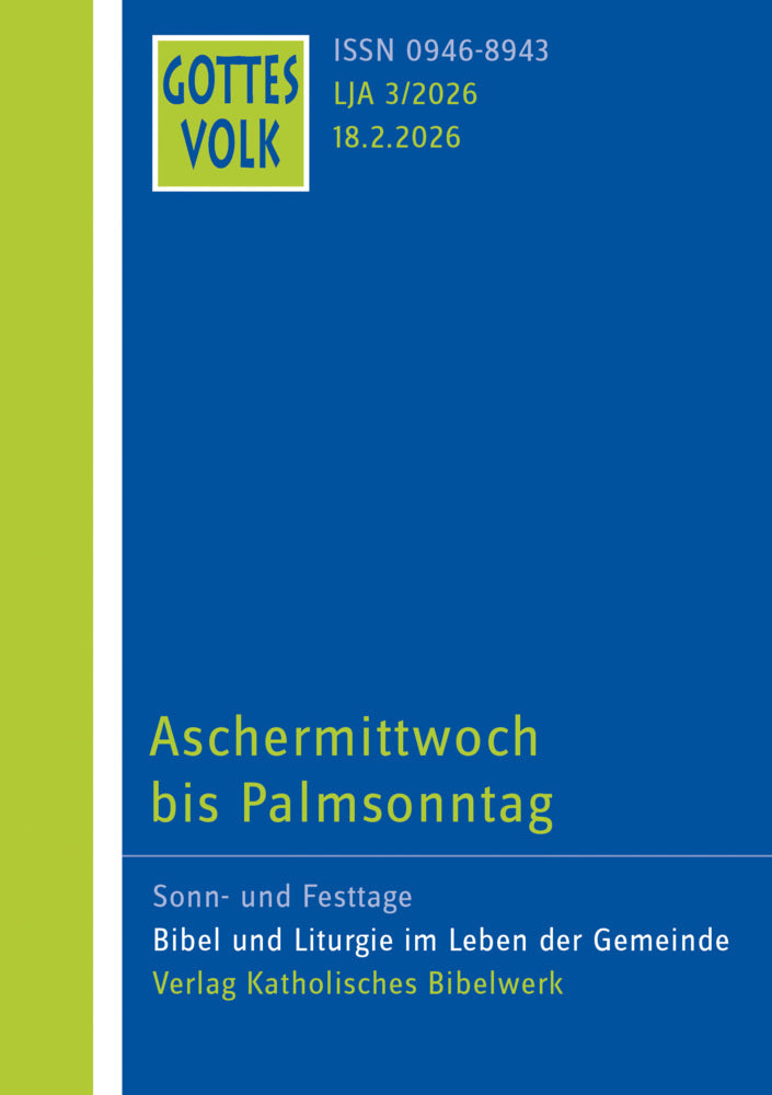 Gottes Volk LJ A3/2026 (Susanne Walter)