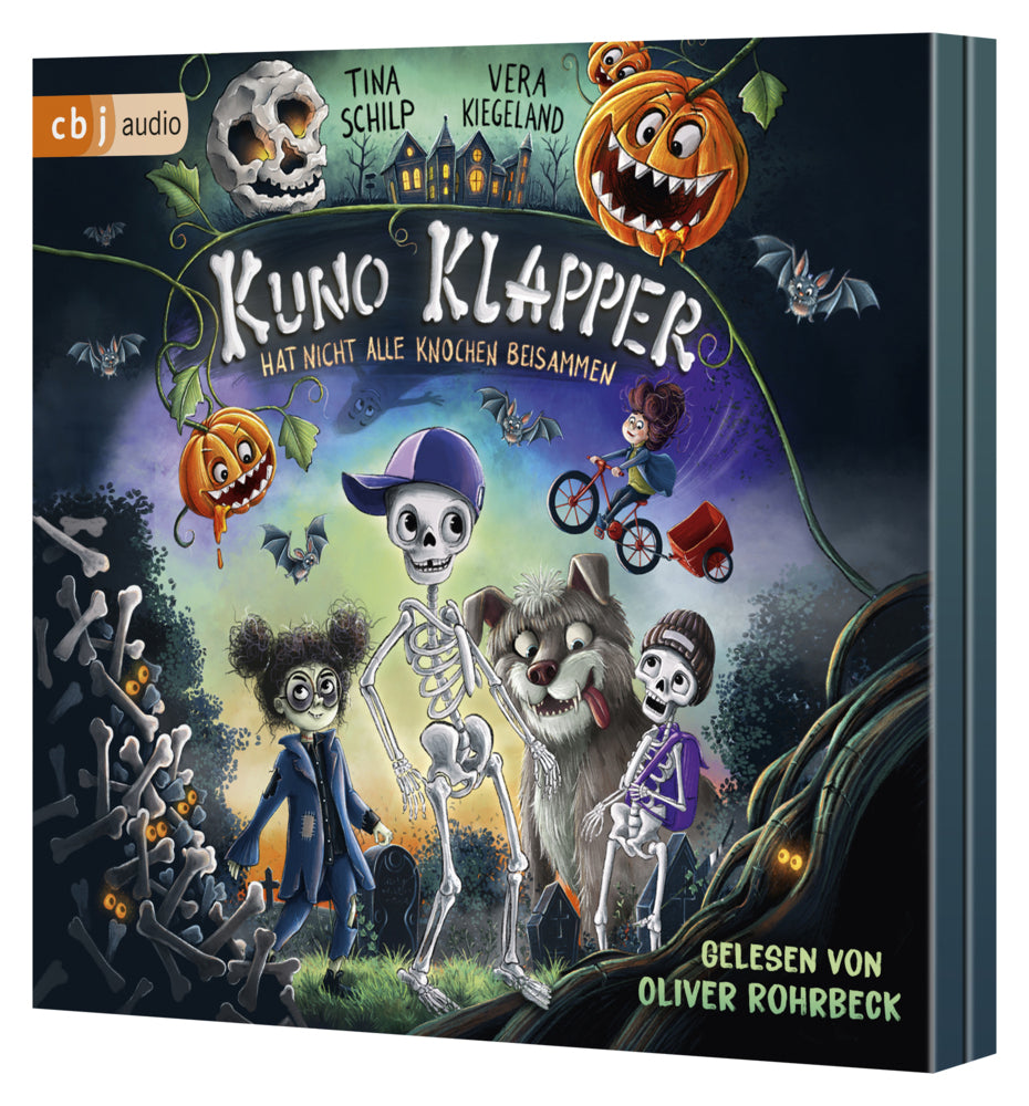 KUNO KLAPPER hat nicht alle Knochen beisammen, 2 Audio-CD (Tina Schilp)
