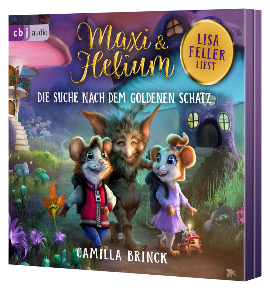 Maxi & Helium - Die Suche nach dem goldenen Schatz, 3 Audio-CD (Camilla Brinck)