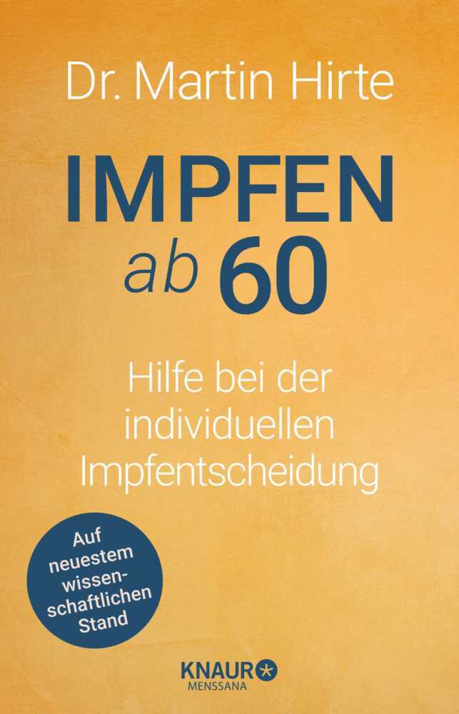 Impfen ab 60 (Martin Hirte)