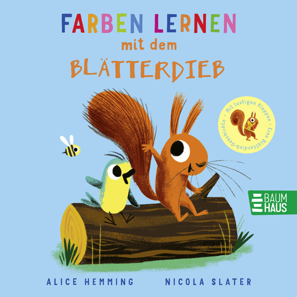 Farben lernen mit dem Blätterdieb (Alice Hemming)