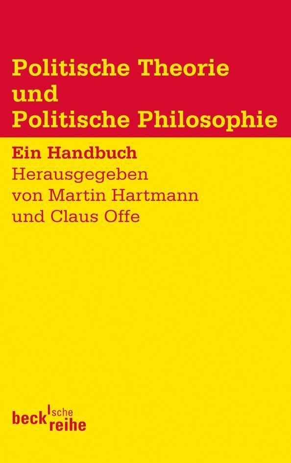Politische Theorie und Politische Philosophie (Martin Hartmann)