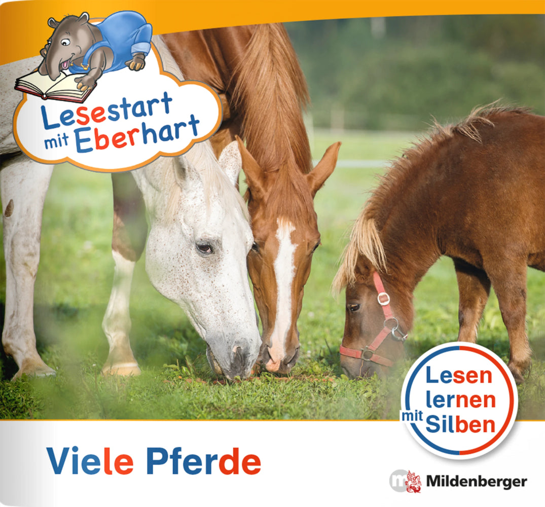 Lesestart mit Eberhart: Viele Pferde (Stefanie Drecktrah)