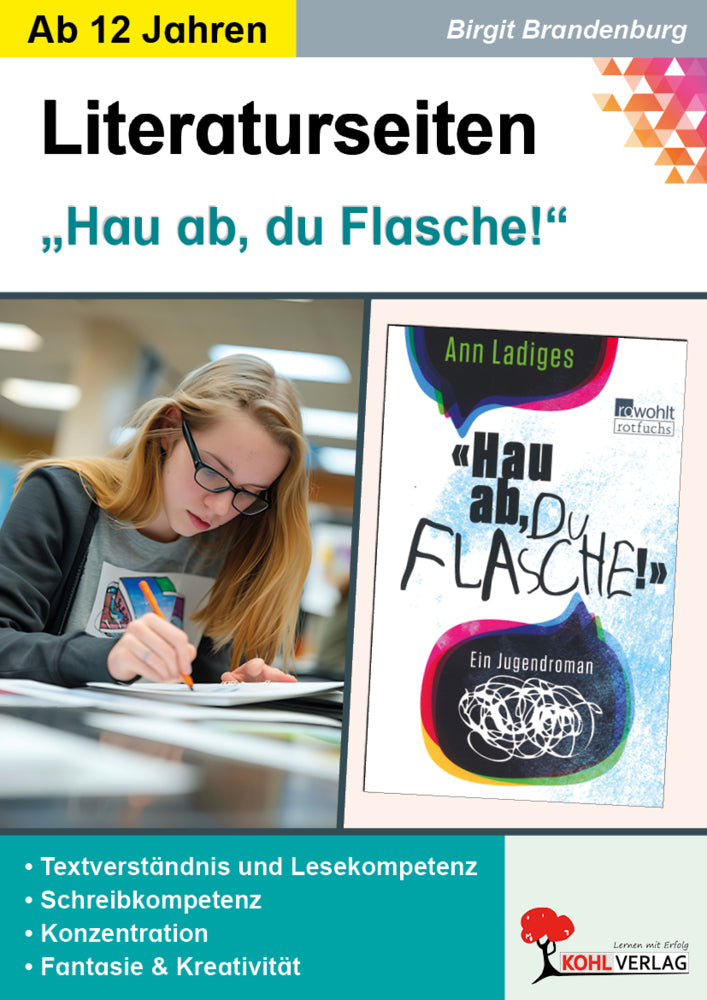 Ann Ladiges 'Hau ab, du Flasche!', Literaturseiten (Birgit Brandenburg)