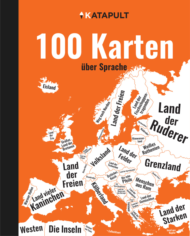 100 Karten über Sprache (Katapult-Verlag)