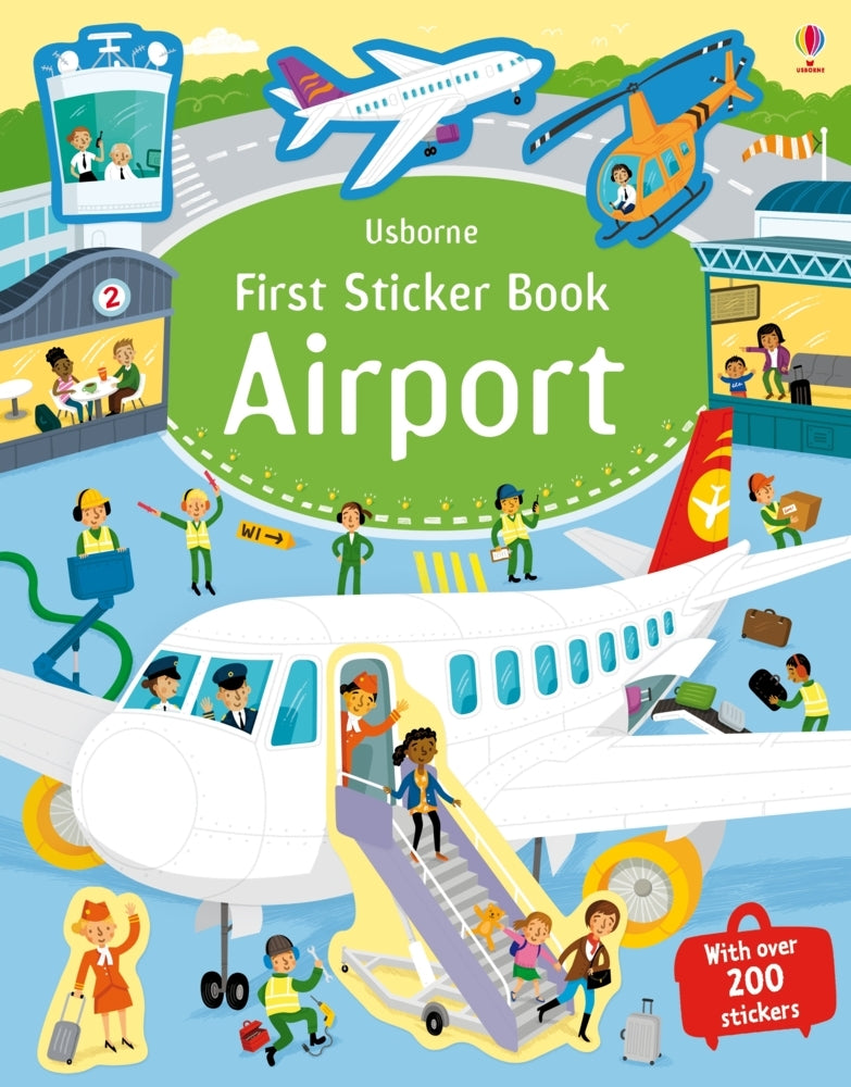 First Sticker Book Airport (Sam Smith)