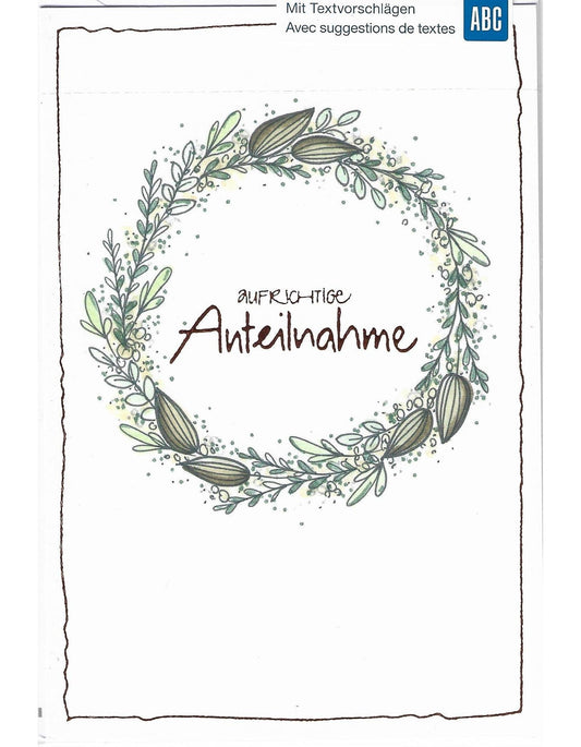 Aufrichtige Anteilnahme B6