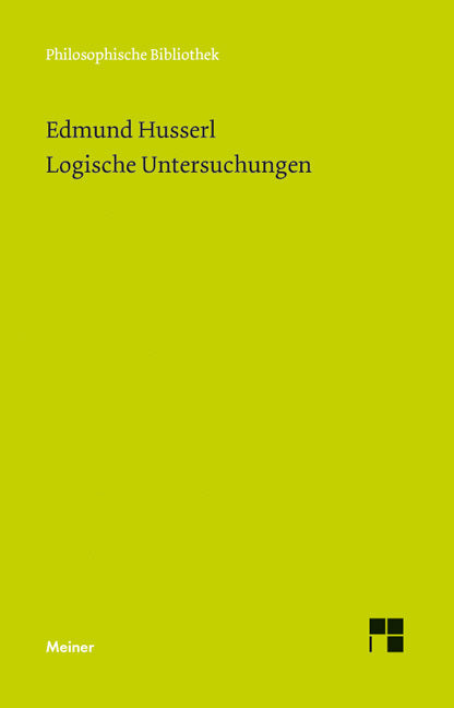 Logische Untersuchungen (Edmund Husserl)