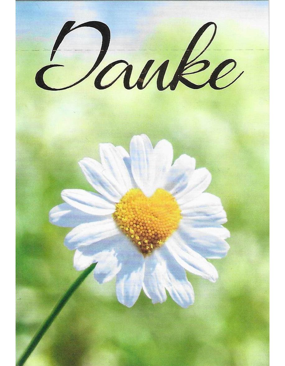 Dankeskarte "Danke" A7