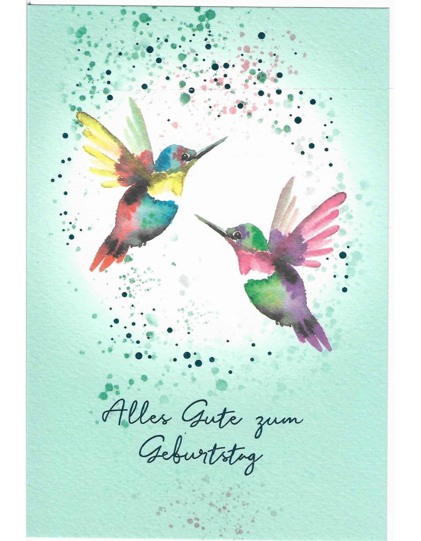 Glückwunschkarte "Alles Gute zum Geburtstag" B6