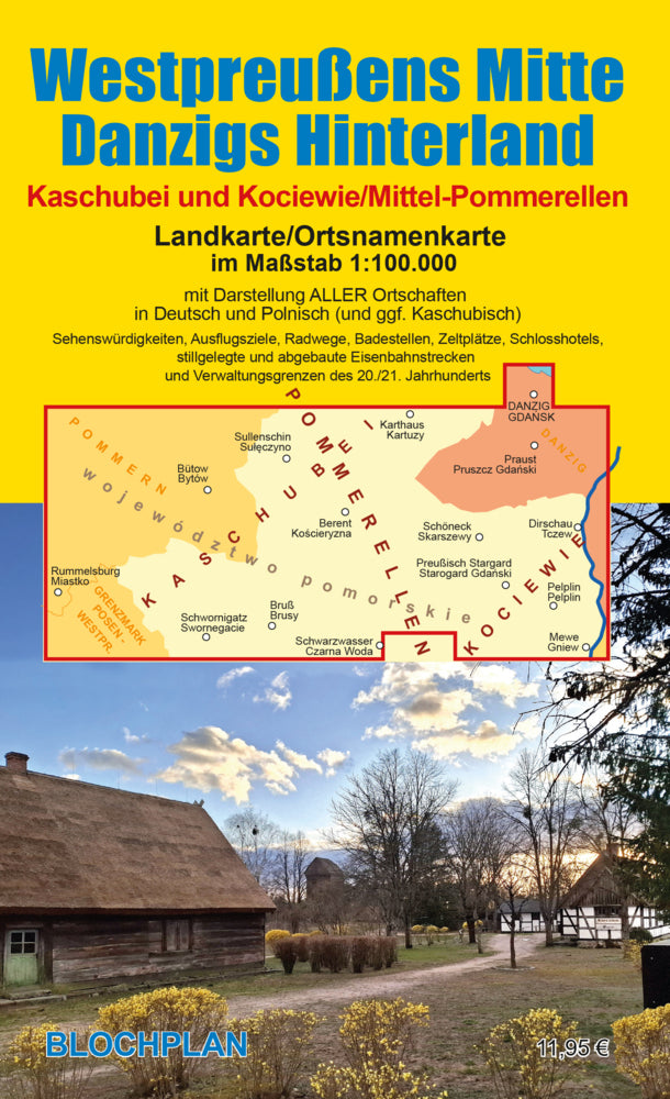 Landkarte Westpreußens Mitte/Danzigs Hinterland (Dirk Bloch)
