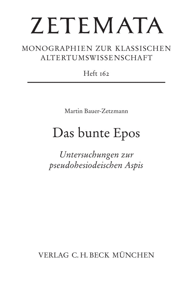 Das bunte Epos (Martin Bauer-Zetzmann)