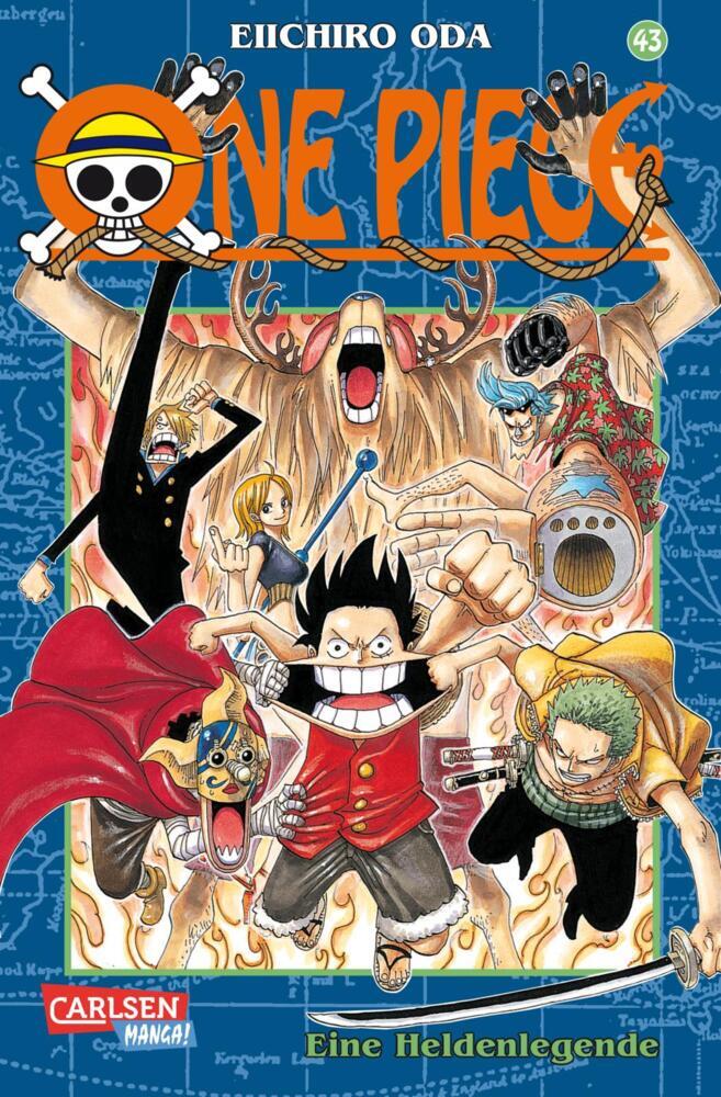 One Piece 43 - Eine Heldenlegende (Eiichiro Oda)