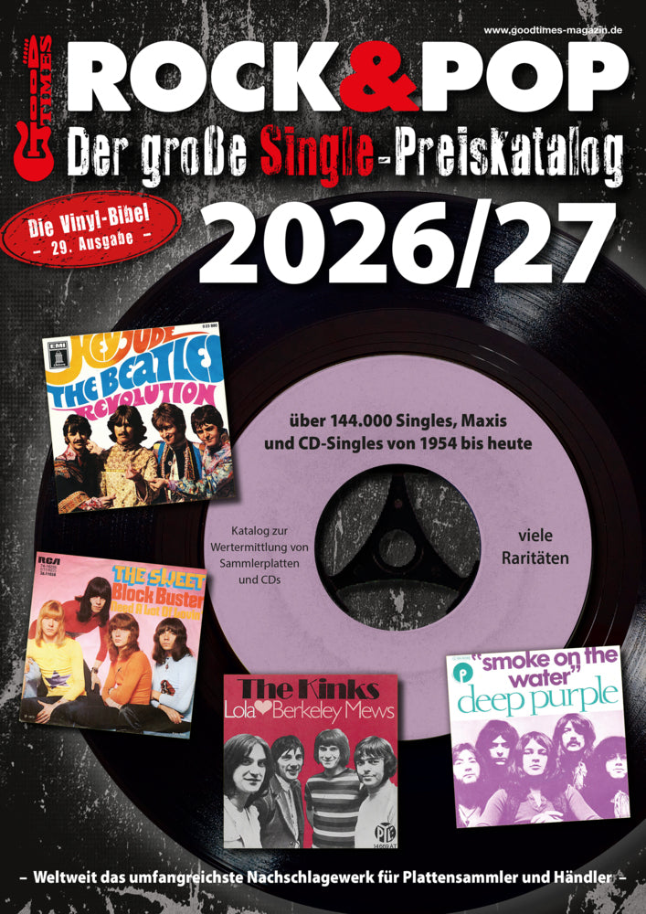 Der große Rock & Pop Single Preiskatalog 2026/27 (Martin Reichold)