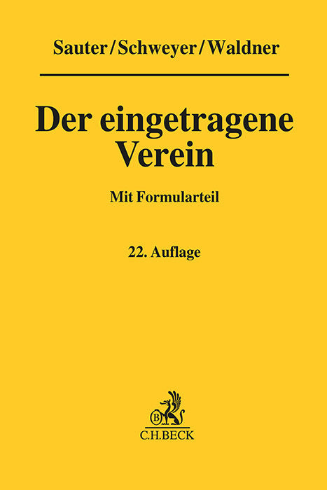 Der eingetragene Verein (Wolfram Waldner)