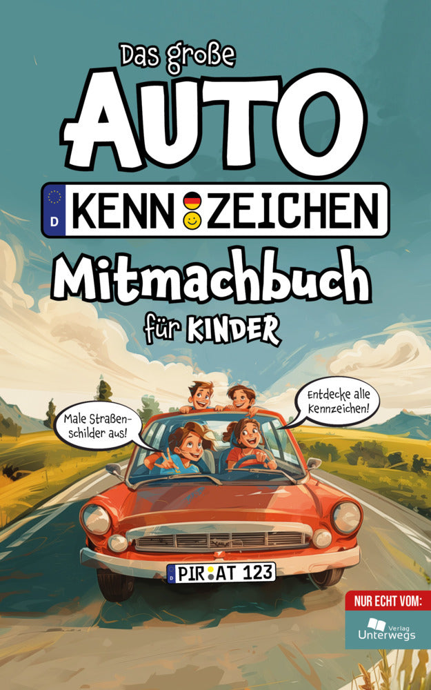 Das große Autokennzeichen Mitmachbuch für Kinder (Domenico Colucci)