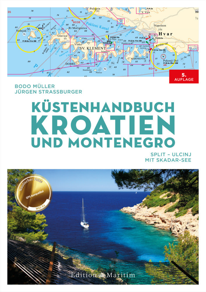Küstenhandbuch Kroatien und Montenegro (Bodo Müller)