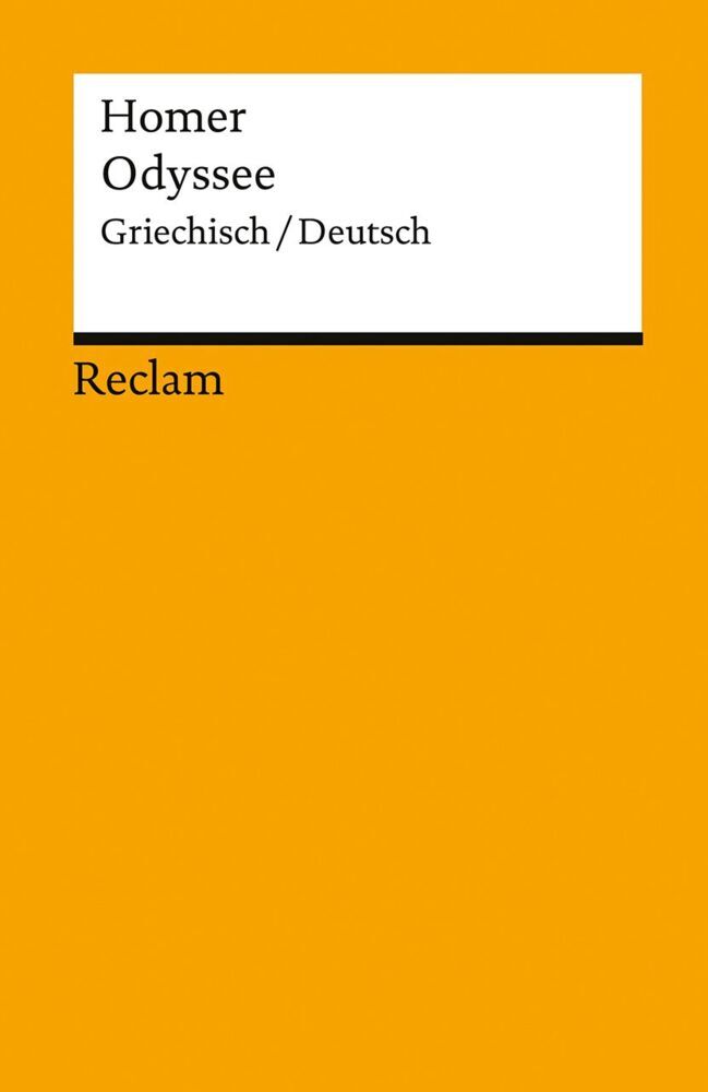Odyssee. Griechisch/Deutsch (Homer)