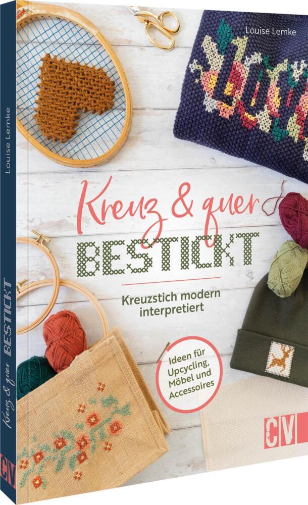 Kreuz und quer bestickt (Louise Lemke)