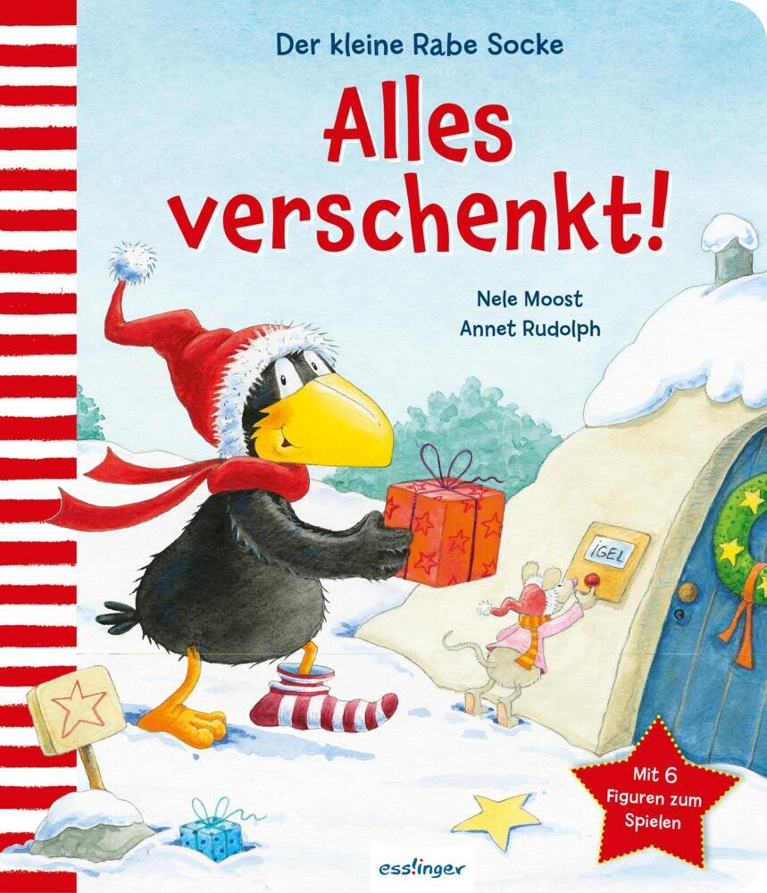 Der kleine Rabe Socke: Alles verschenkt! Mit Spielfiguren (Nele Moost)