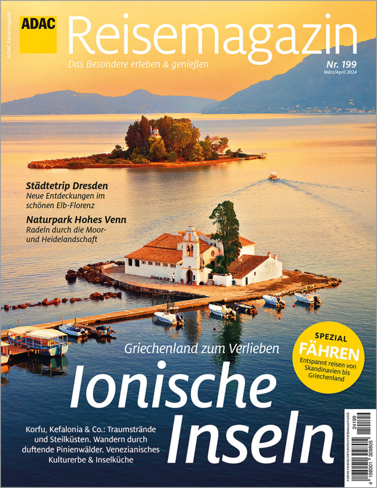 ADAC Reisemagazin mit Titelthema Ionische Inseln (Motor Presse Stuttgart)