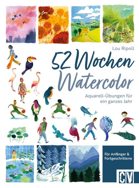52 Wochen Watercolor (Lou Ripoll)