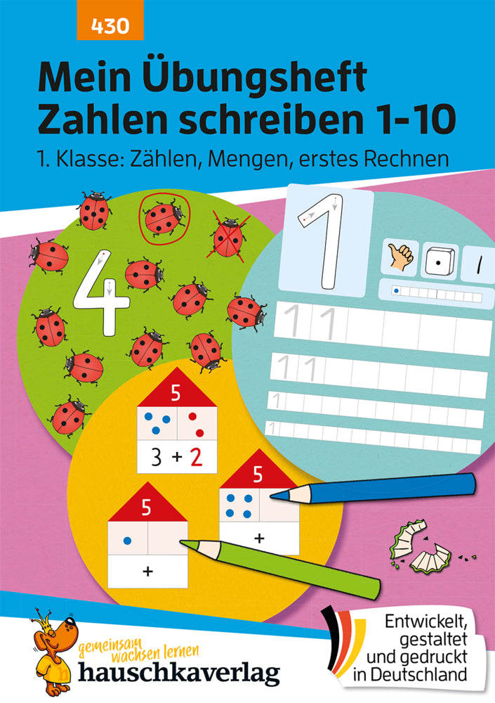 Mein Übungsheft Zahlen schreiben lernen 1-10 - Vorschule, Schulanfang, 1. Klasse: Zählen, Mengen, erstes Rechnen (Ulrike Maier)