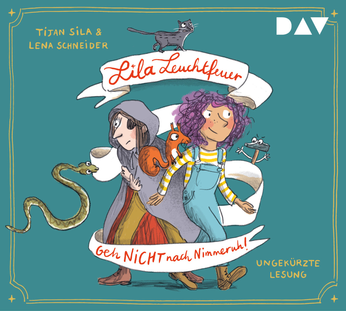 Lila Leuchtfeuer - Teil 1: Geh nicht nach Nimmeruh!, 3 Audio-CD (Tijan Sila)