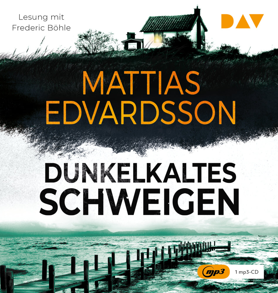 Dunkelkaltes Schweigen, 1 Audio-CD, 1 MP3 (Mattias Edvardsson)