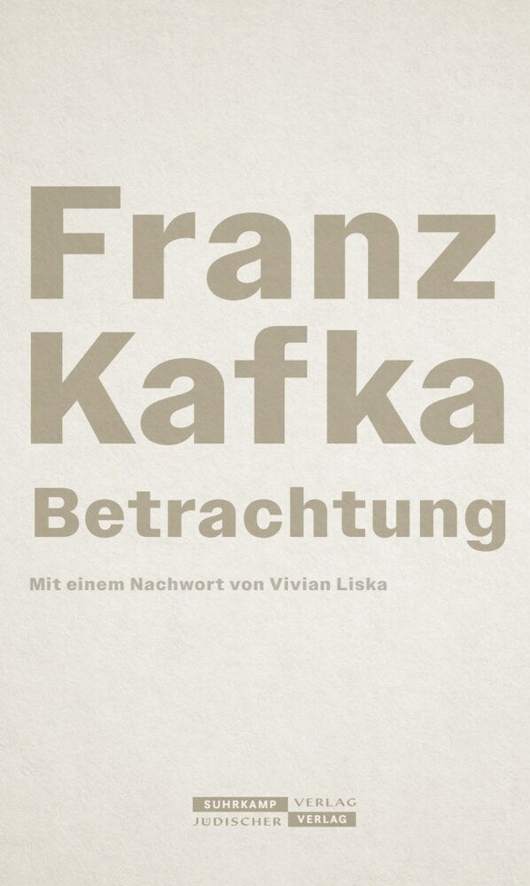 Betrachtung (Franz Kafka)