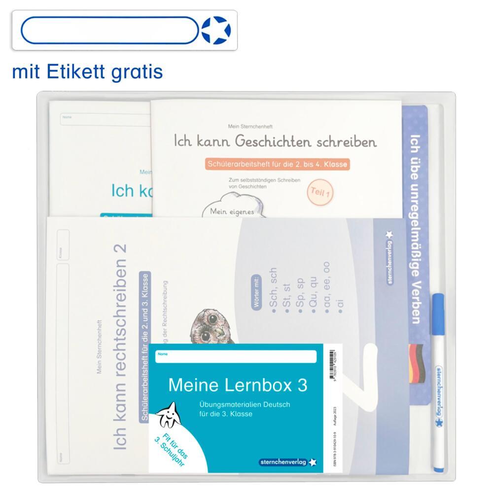 Meine Lernbox 3 - Deutsch - Fit für das 3. Schuljahr (Sternchenverlag Gmbh)