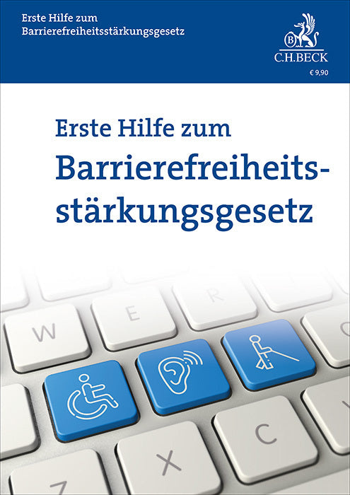 Erste Hilfe zum Barrierefreiheitsstärkungsgesetz (Rolf Schwartmann)