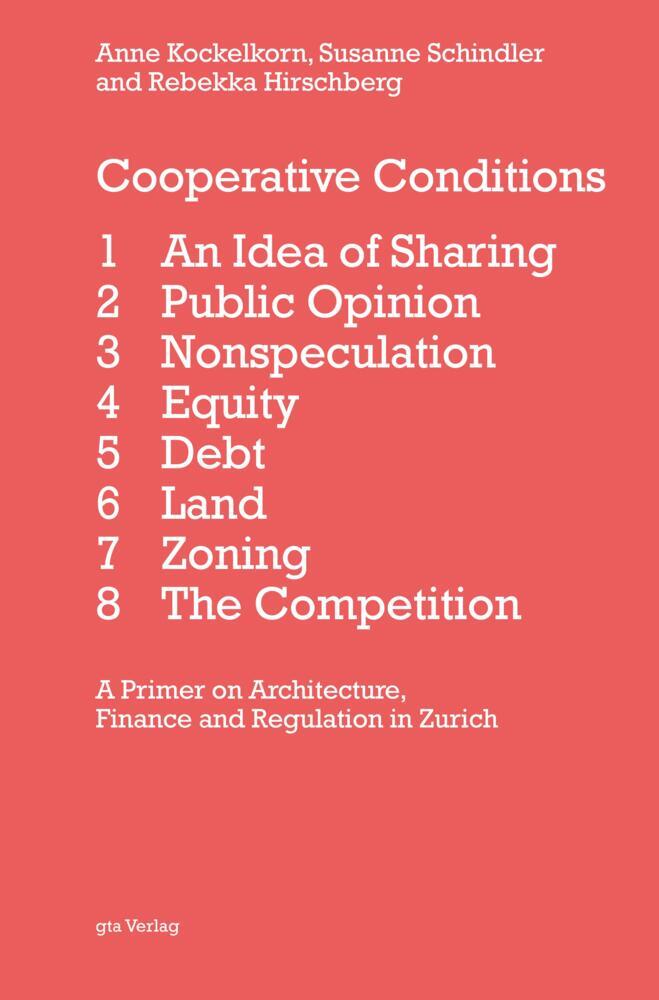 Cooperative Conditions (Anne Kockelkorn)