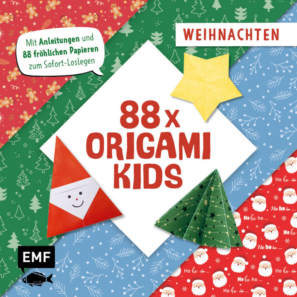 88 x Origami Kids - Weihnachten (Thade Precht)