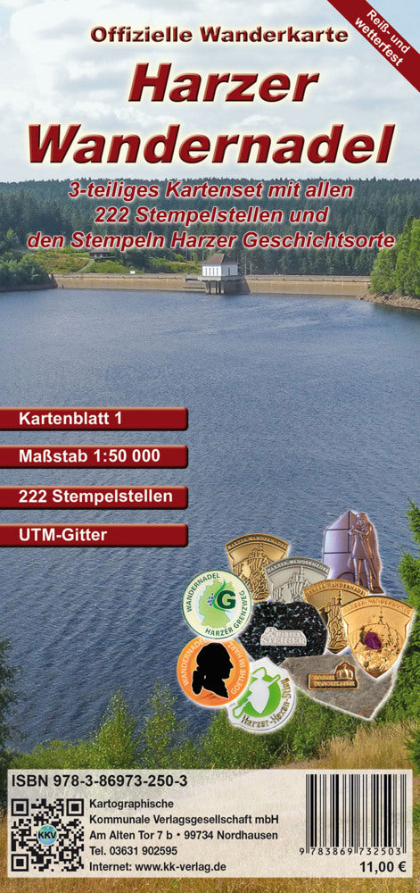 Harzer Wandernadel (Kartographische Kommunale Verlagsgesellschaft Mbh)