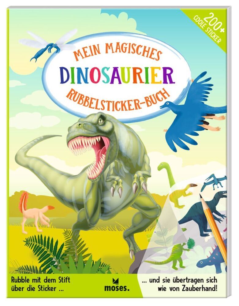 Mein magisches Rubbelsticker-Buch Dinosaurier (Amanda Lott)