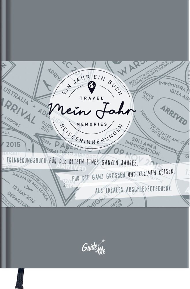 GuideMe Reisetagebuch Travel Memories "Mein Jahr"