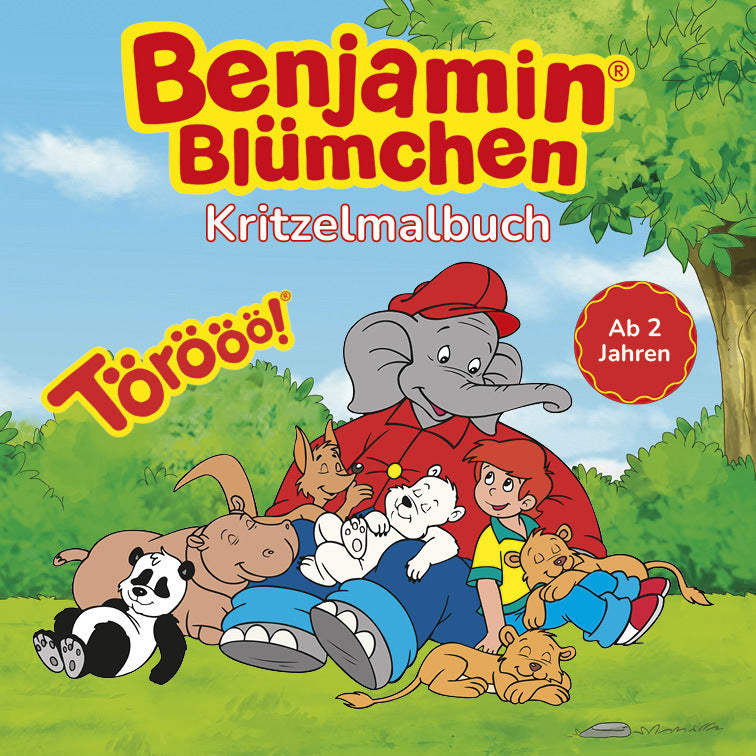 Benjamin Blümchen Kritzelmalbuch - ab 2 Jahren (Kiddinx Studios Gmbh)