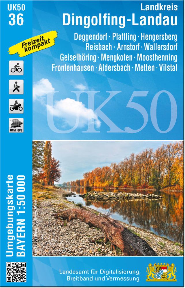 UK50-36 Landkreis Dingolfing-Landau (Breitband Und Vermessung, Bayern Landesamt Für Digitalisierung)