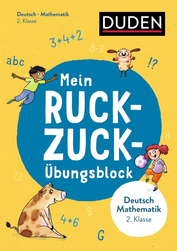 Mein Ruckzuck-Übungsblock Deutsch/Mathe 2. Klasse (Claudia Fahlbusch)