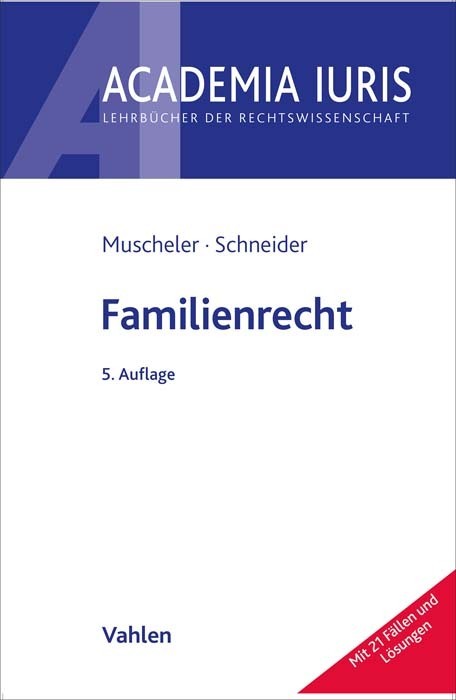 Familienrecht (Karlheinz Muscheler)