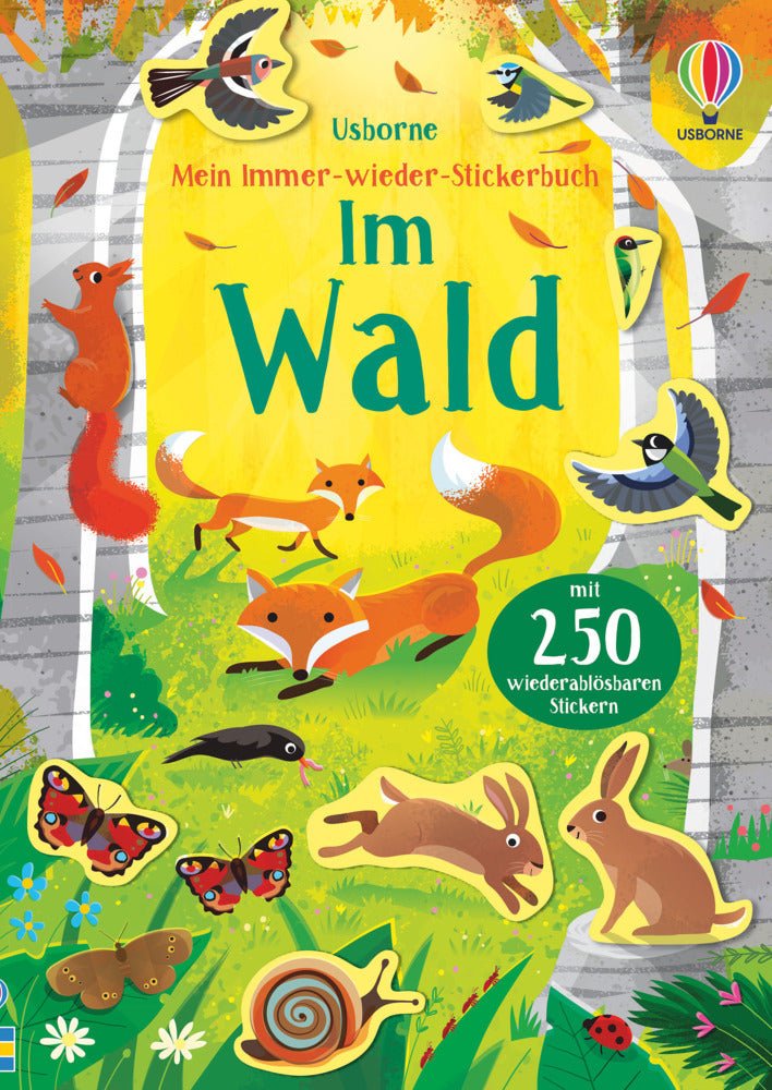 Mein Immer-wieder-Stickerbuch: Im Wald (Caroline Young)