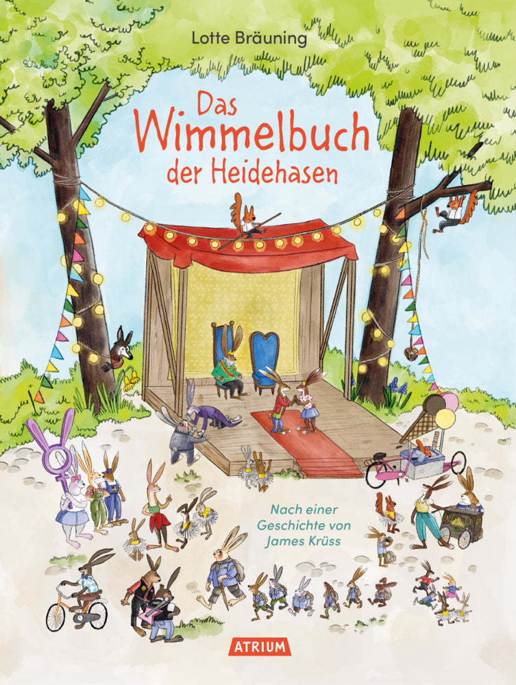 Das Wimmelbuch der Heidehasen - Kleine Ausgabe (James Krüss)