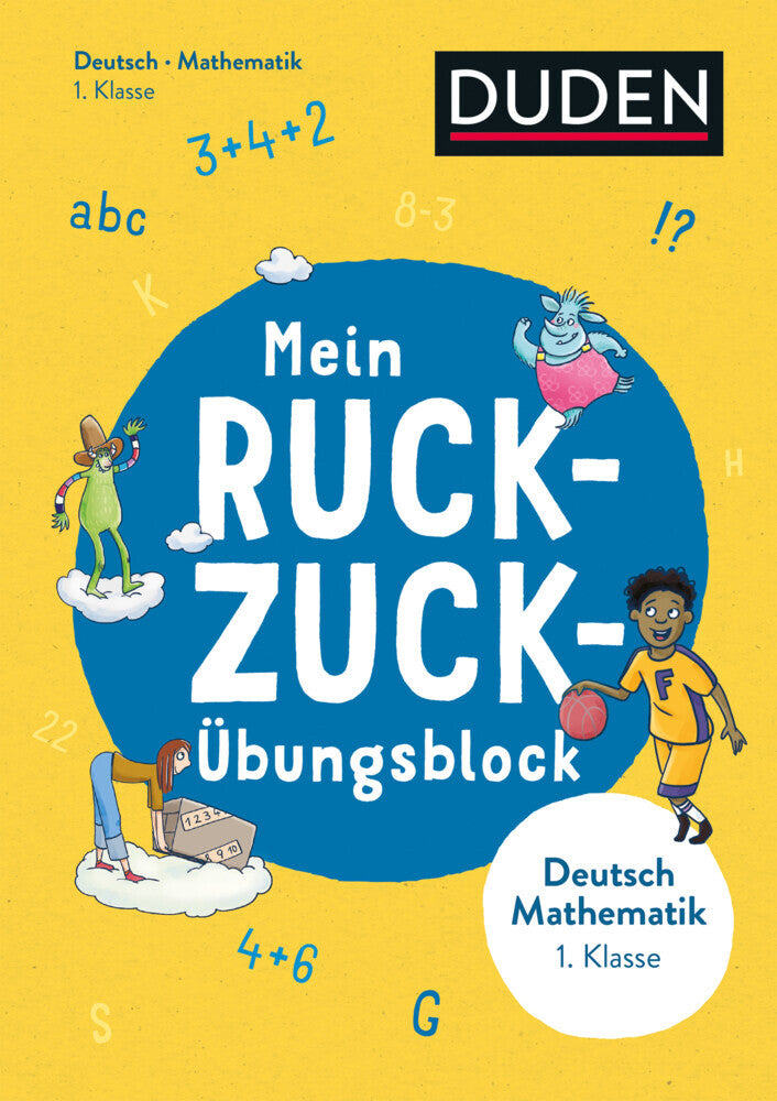 Mein Ruckzuck-Übungsblock Deutsch/Mathe 1. Klasse (Claudia Fahlbusch)