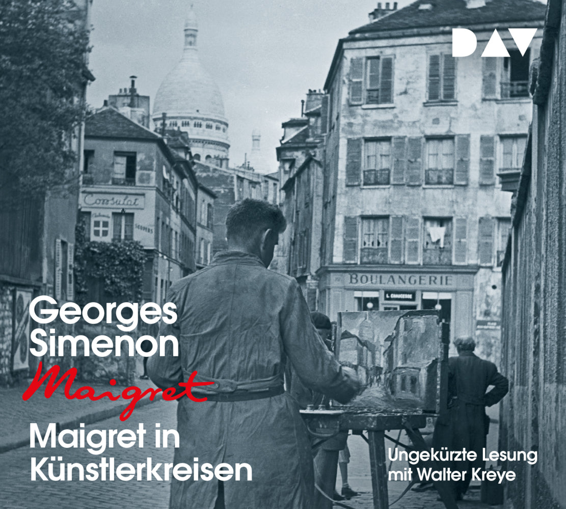 Maigret in Künstlerkreisen, 4 Audio-CDs (Georges Simenon)