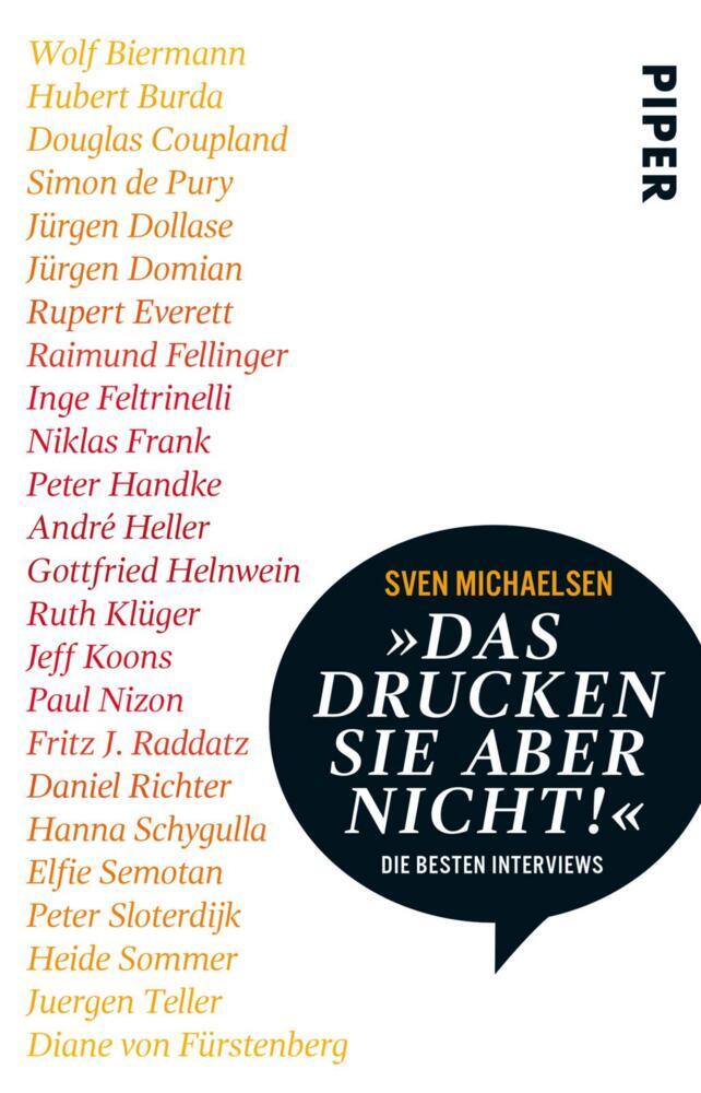 »Das drucken Sie aber nicht!«; . (Sven Michaelsen)